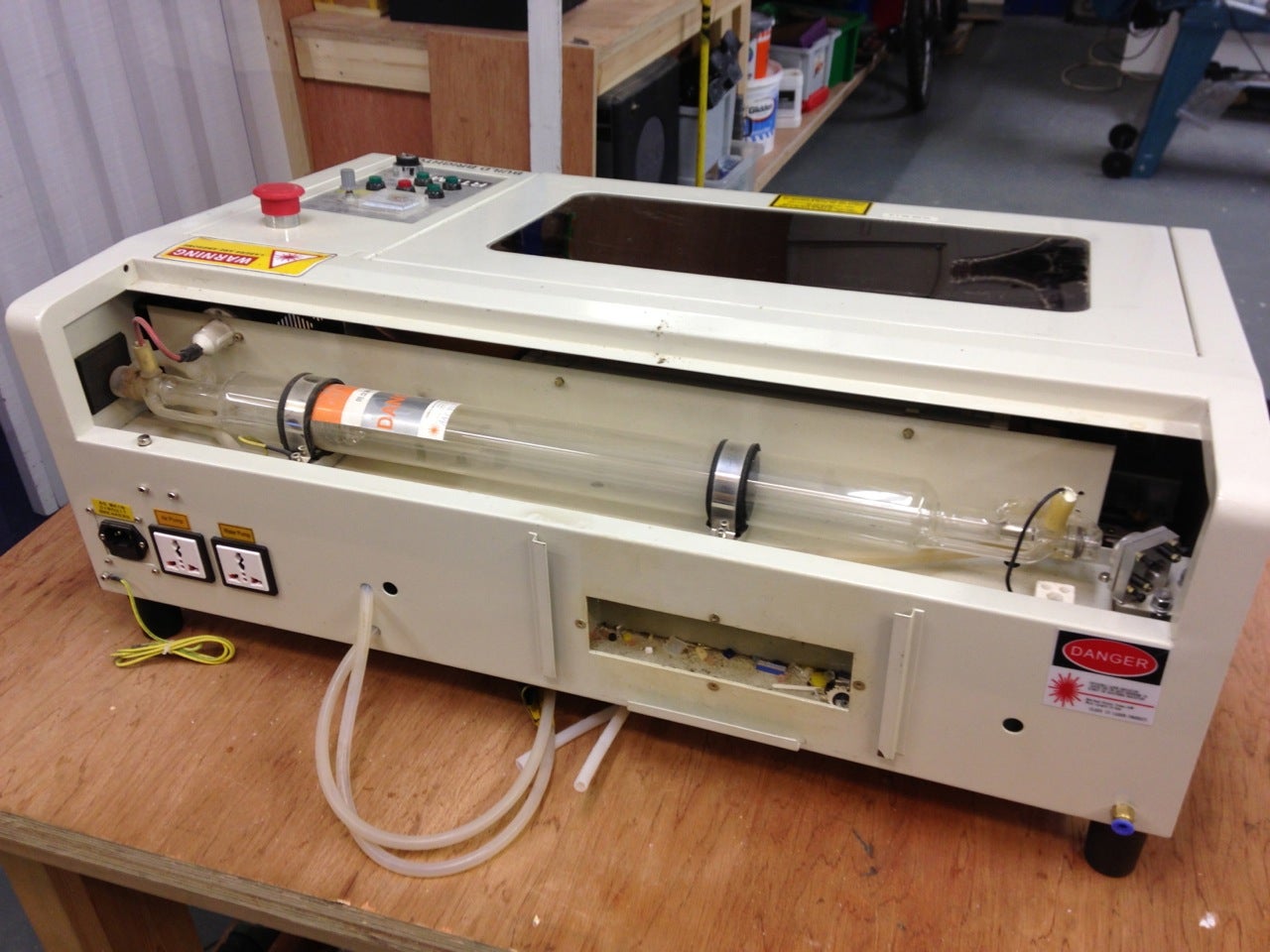 Replacing a CO2 Laser Tube 4 Steps (with Pictures) Instructables