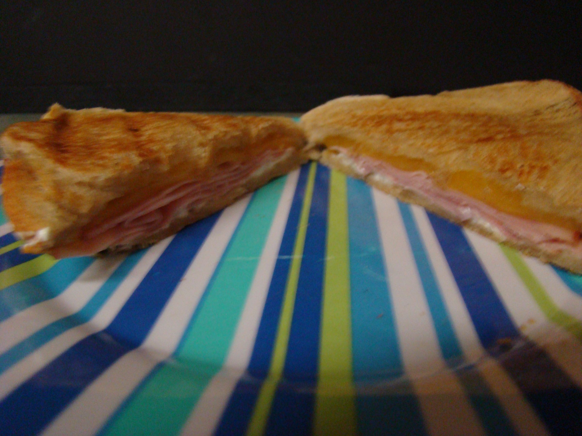 Grilled Ham and Cheese Sandwich