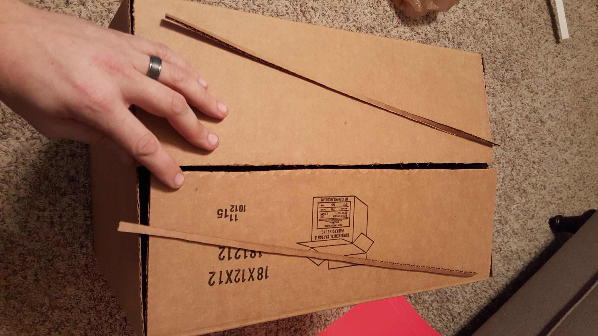 Warensendung wie verschließen