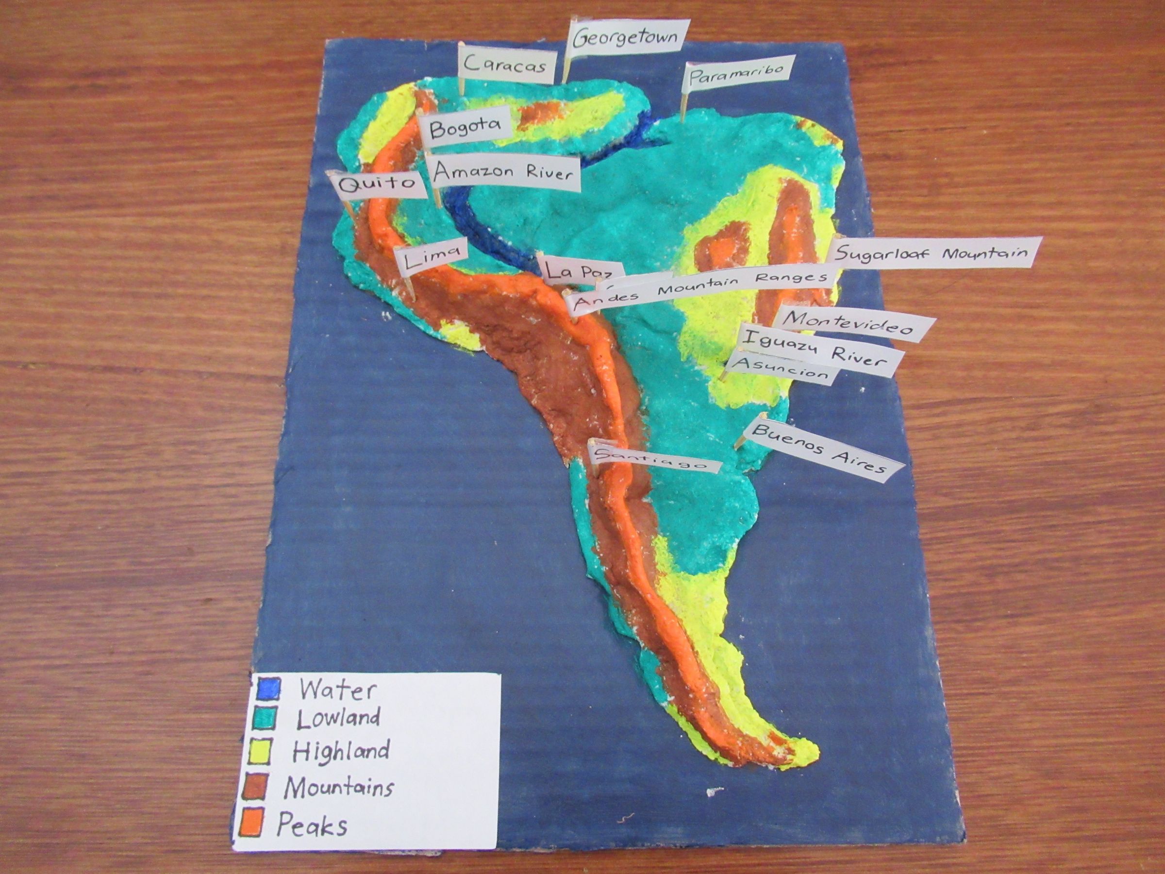 Salt And Flour Map 3D Kinesthetic Child Friendly Salt Dough Maps : 12 Steps - Instructables
