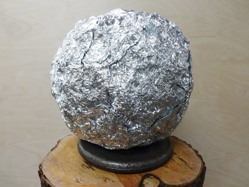 How To Make A Polished Aluminum Foil Ball 8 Steps With Pictures Instructables