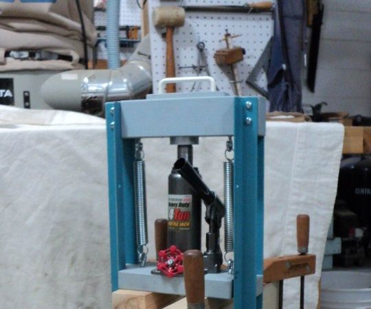DIY guide for Economy Hydraulic Shop Press with step-by-step instructions