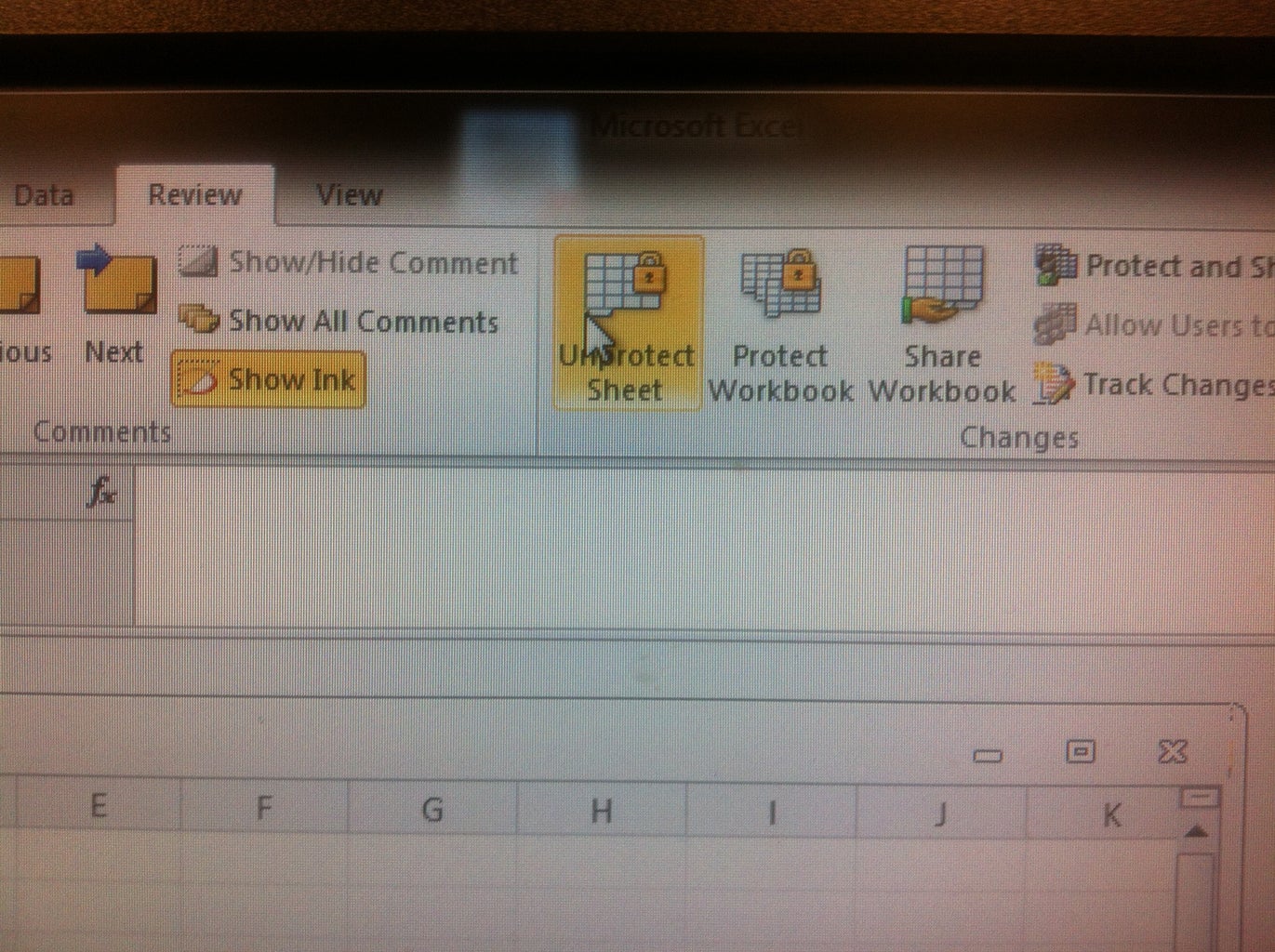 VBA Code to Unlock a Locked Excel Sheet : 4 Steps - Instructables