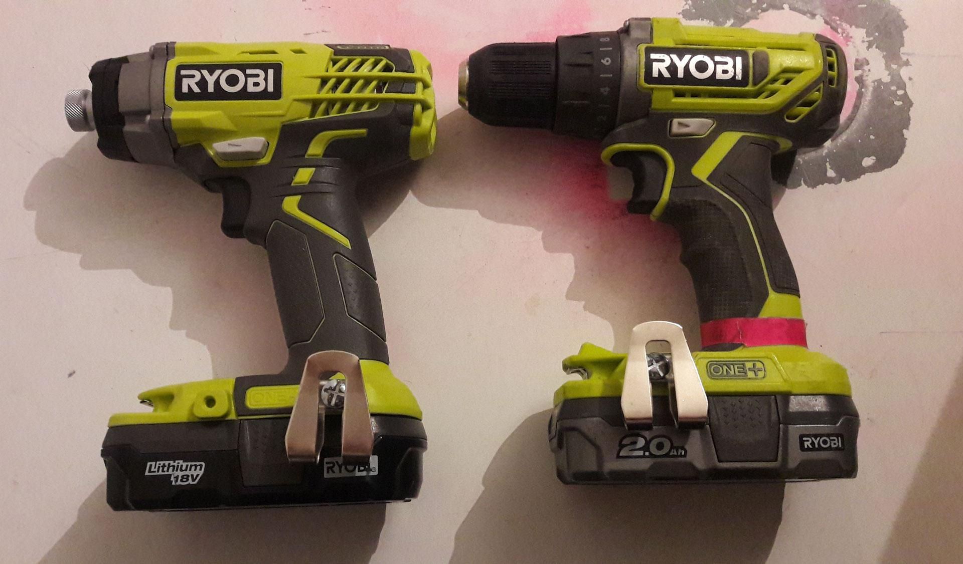 RYOBI Drill / Driver Belt Clip 11 Steps (with Pictures) Instructables