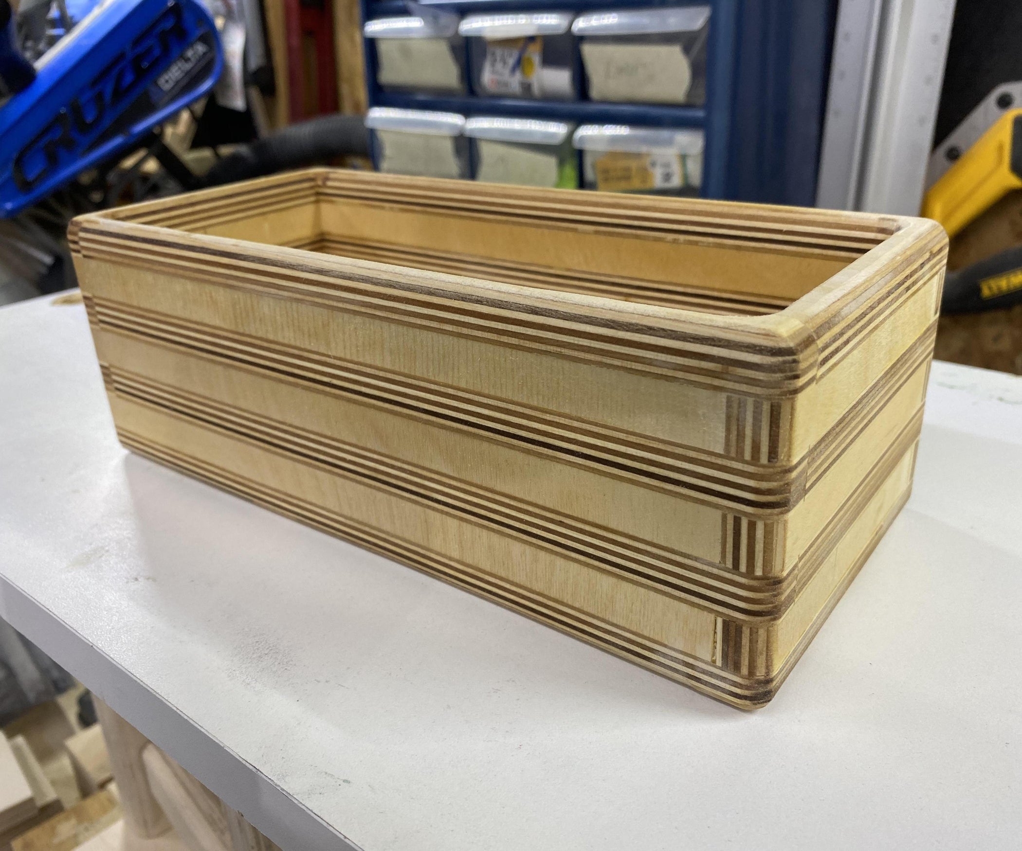 Patterned Plywood Boxes With No Jig Box Joints 8 Steps (with Pictures