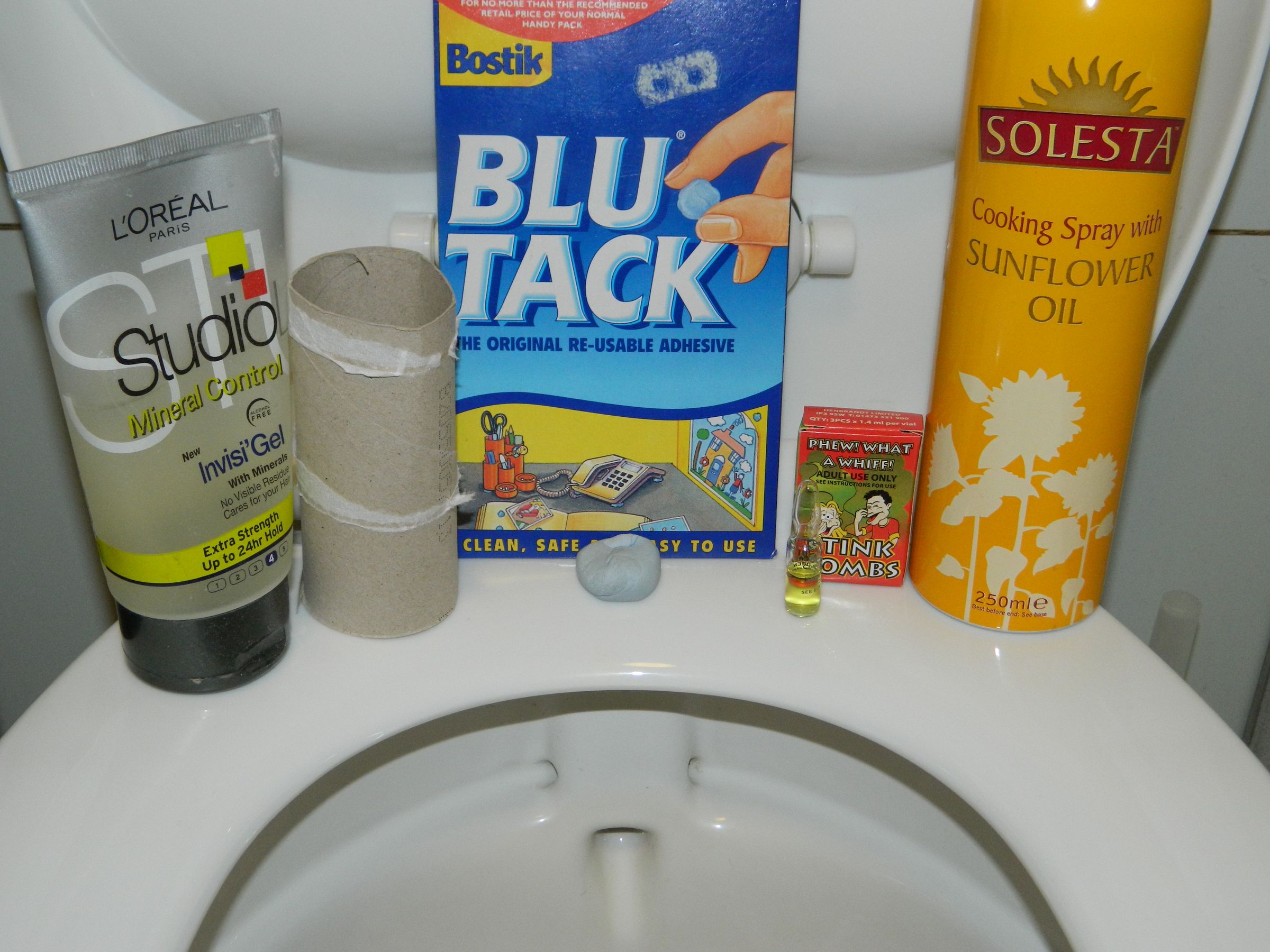 Step-by-step guide for stinky sticky april fools prank DIY Project DIY project