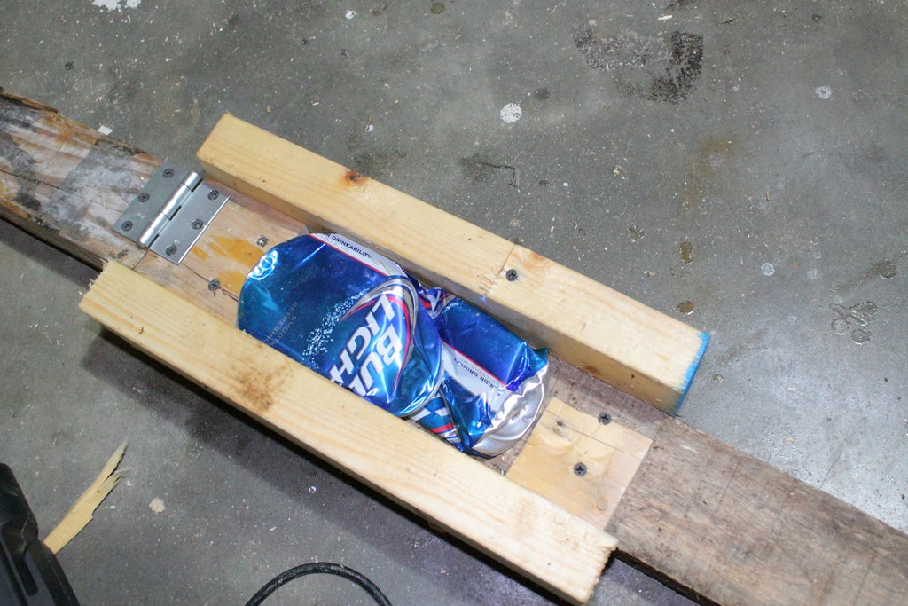 Simple Can Crusher 4 Steps Instructables - Can Crusher Diy Easy Simple Can Crusher 4 Steps Instructables - Can Crusher Diy Easy