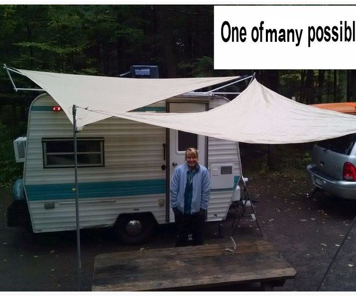 Sun Shade for Travel Trailer or Rv, 70 8 Steps (with Pictures