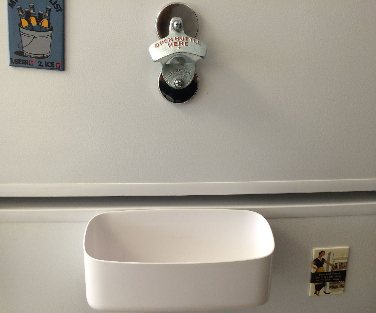 FridgeMounted Beer Bottle Opener 3 Steps (with Pictures) Instructables
