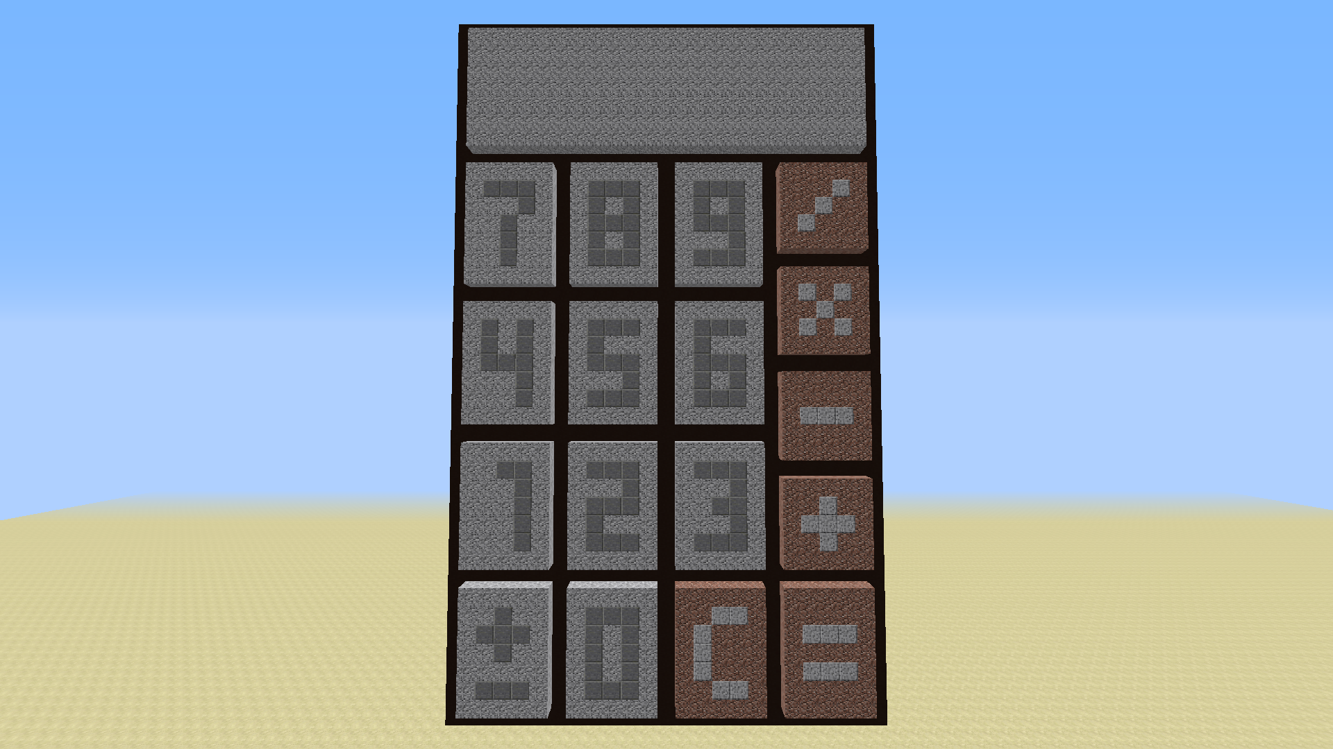 Minecraft Command Block Calculator 33 Steps Instructables