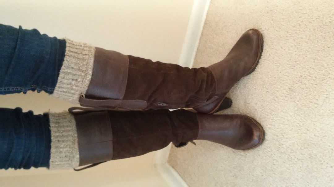 leg warmers and booties