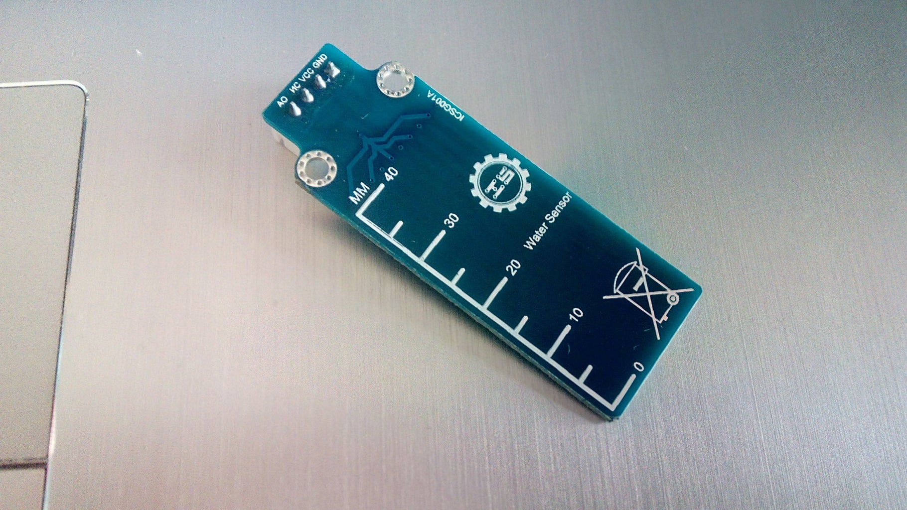 How to Use the Water Level Sensor - Arduino Tutorial : 5 Steps ...