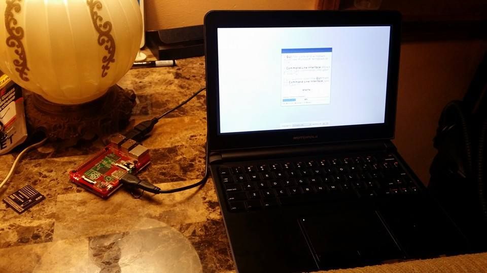 The Raspberry Pi - Lapdock Connection
