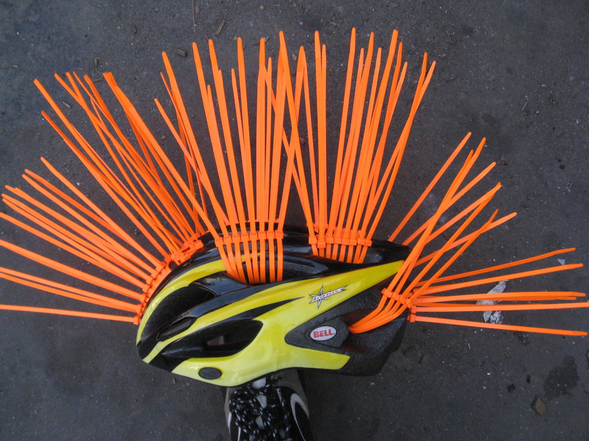 Helmet Mohawks in 10 Minutes 4 Steps (with Pictures) Instructables