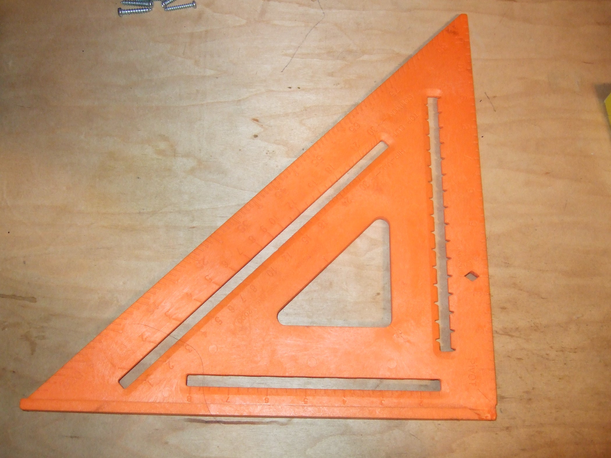 Speed Square As a Miter Gauge for Your Table Saw Sled 7 Steps