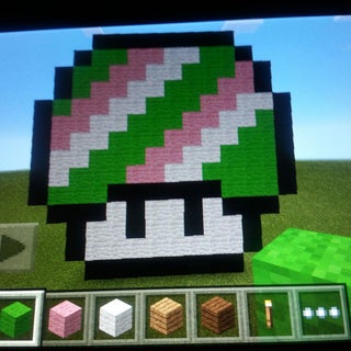 Minecraft Pixel Mushroom 6 Steps With Pictures Instructables Minecraft Pixel Mushroom 6 Steps With Pictures Instructables