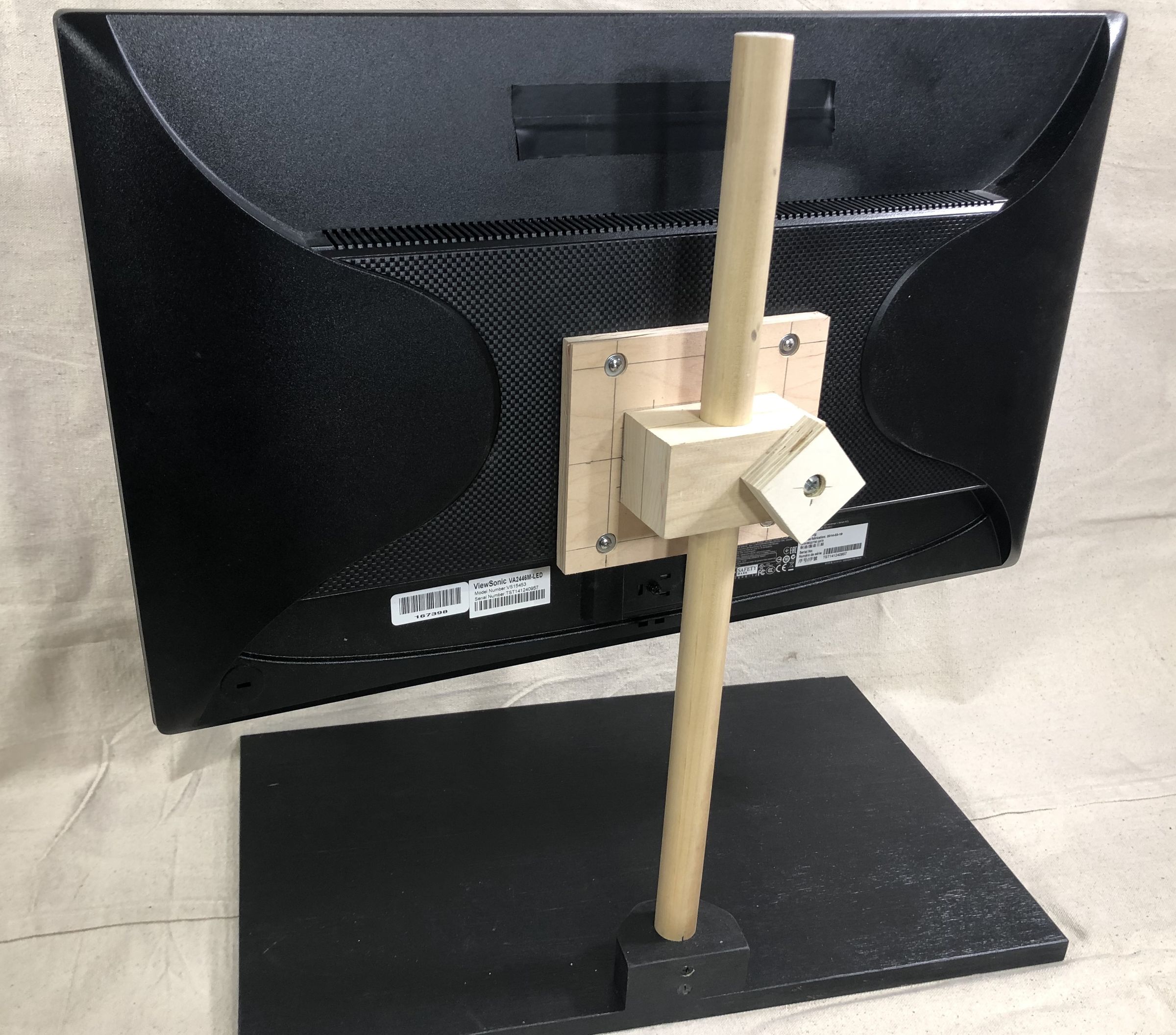 Wooden Adjustable Height Monitor Stand 8 Steps (with Pictures) Instructables