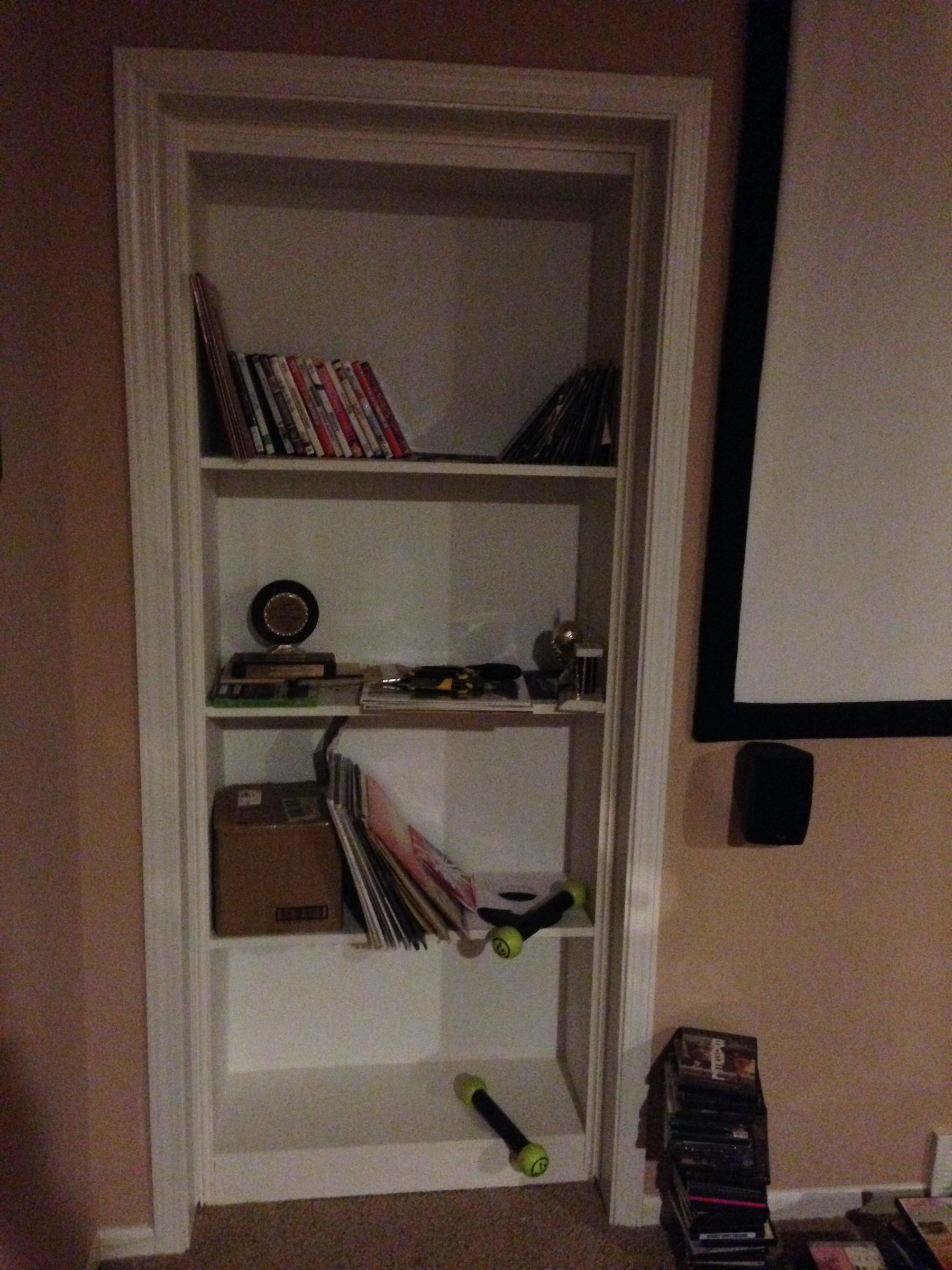 Hidden Bookcase Door With Lock 16 Steps Instructables