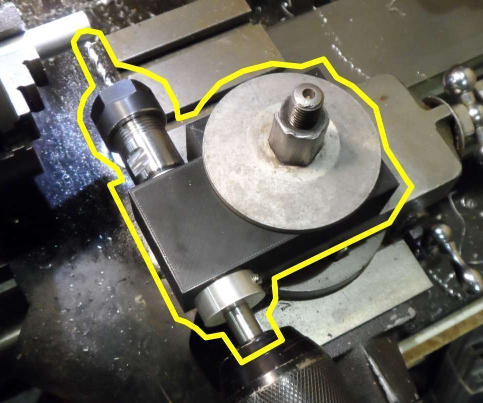 3d Printed Lathe Toolpost Drill for Myford ML10 4 Steps Instructables