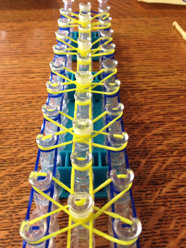 How To Make A Rainbow Loom Starburst Bracelet 18 Steps With Pictures Instructables How To Make A Rainbow Loom Starburst Bracelet 18 Steps With Pictures Instructables