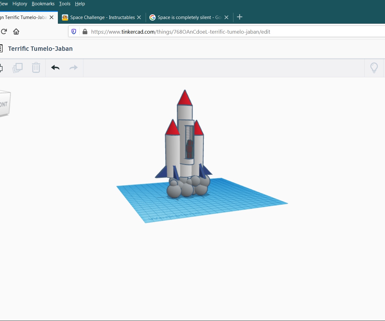 Spacejet for Tinkercad Contestspace Instructables