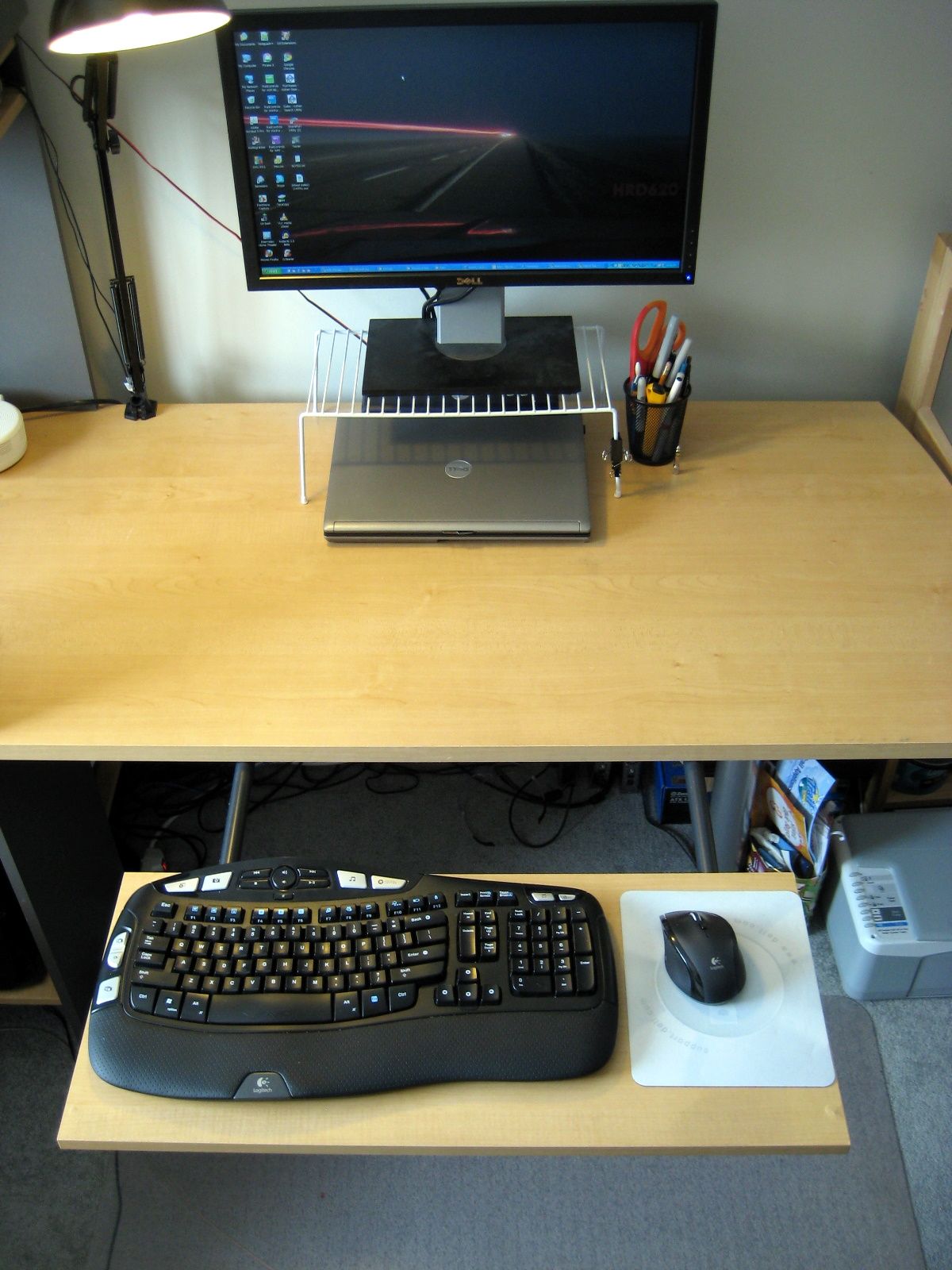 Adjustable Keyboard Platform, Desk Extension Instructables
