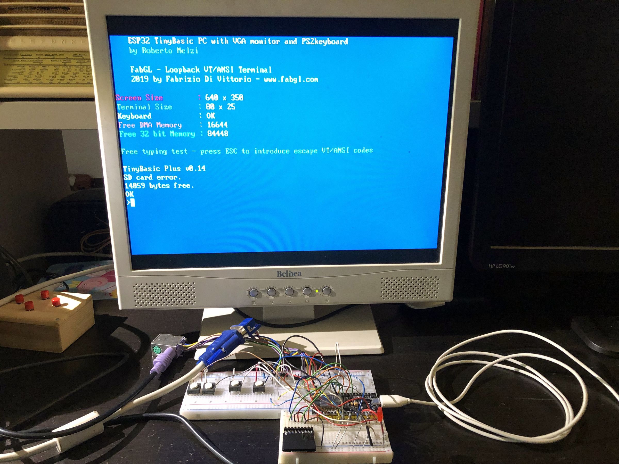 ps2 to computer monitor
