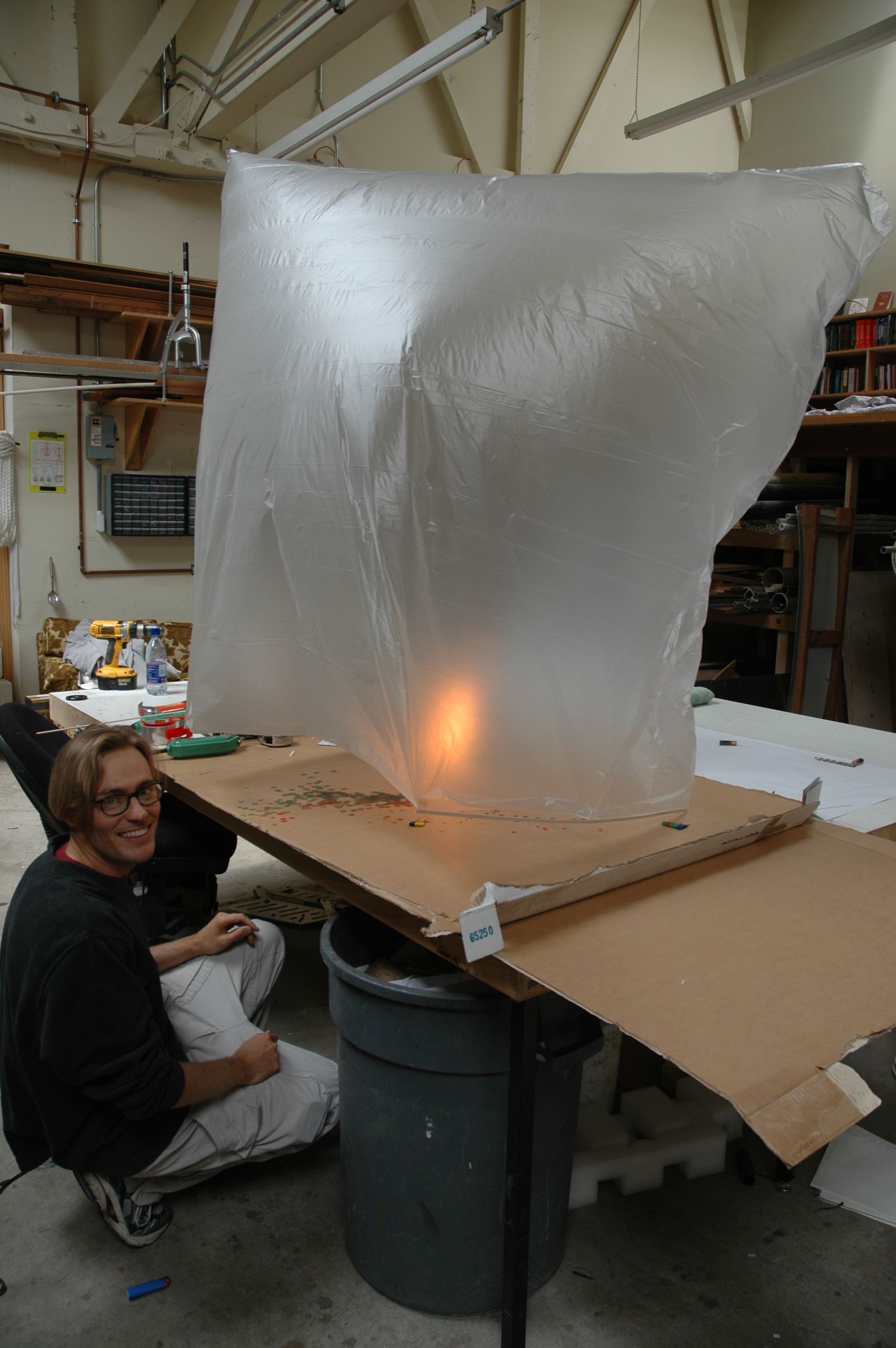 Candle Powered Hot Air Balloon 6 Steps With Pictures Instructables