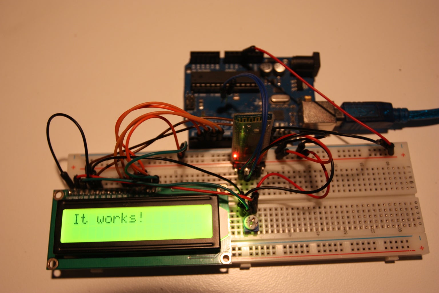 Arduino Bluetooth Remote Lcd Display : 7 Steps - Instructables