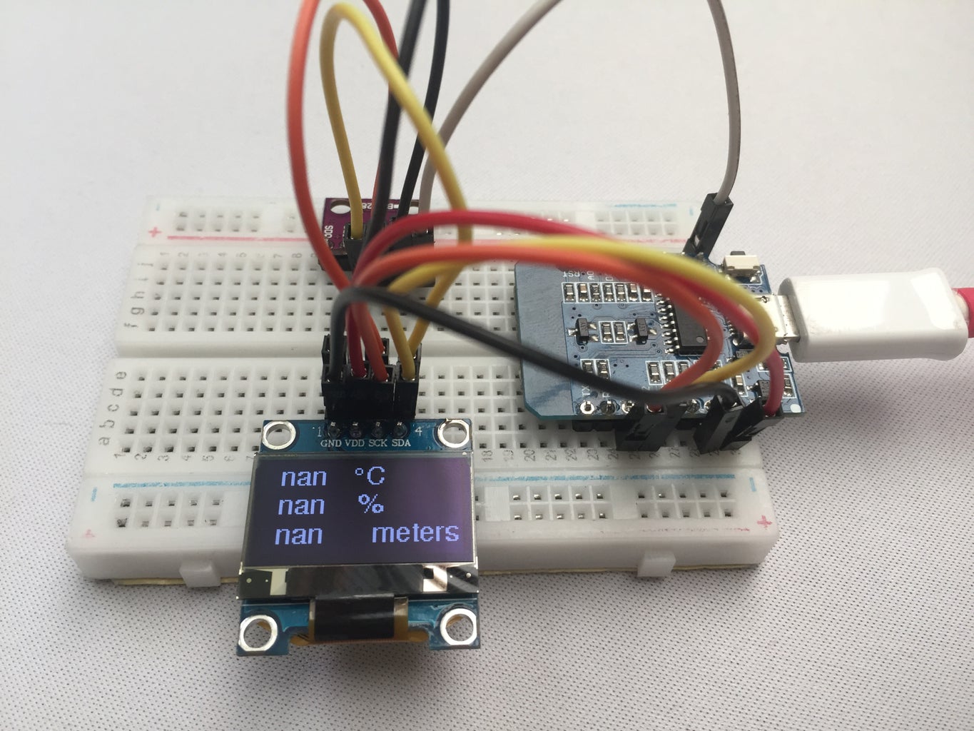 How to Make Pocket Sized IoT Weather Station : 7 Steps (with Pictures ... Circuit Diagram