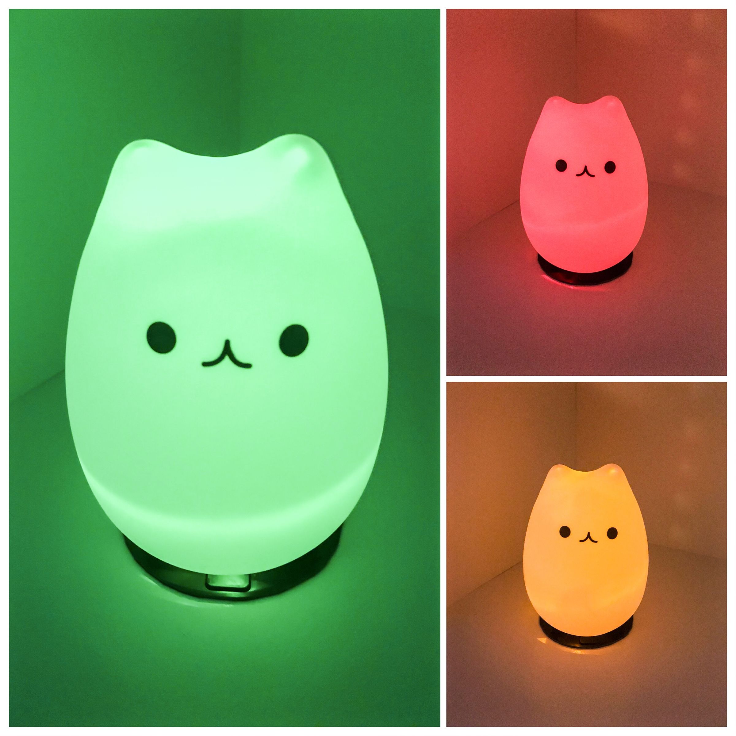 Light Up Clock for Kids Green Means Go! Red, Stay in BED!!! 5 Steps