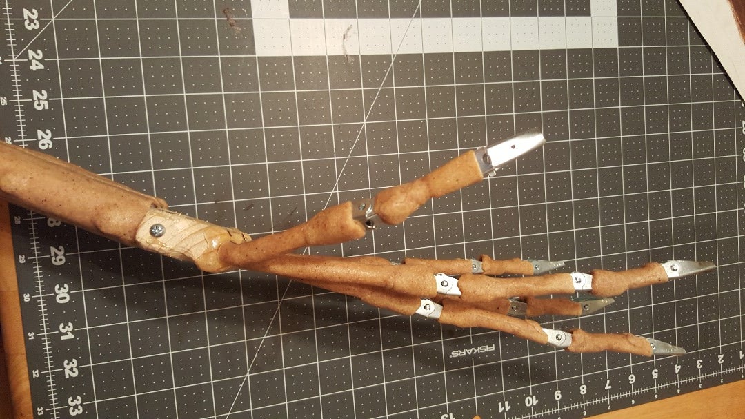 Articulated Skeleton Hand 7 Steps (with Pictures) Instructables