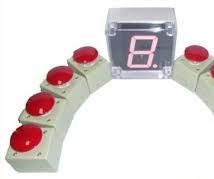 4 players competiton/quiz buzzer system using cloudx microcontroller DIY Project DIY Project Image