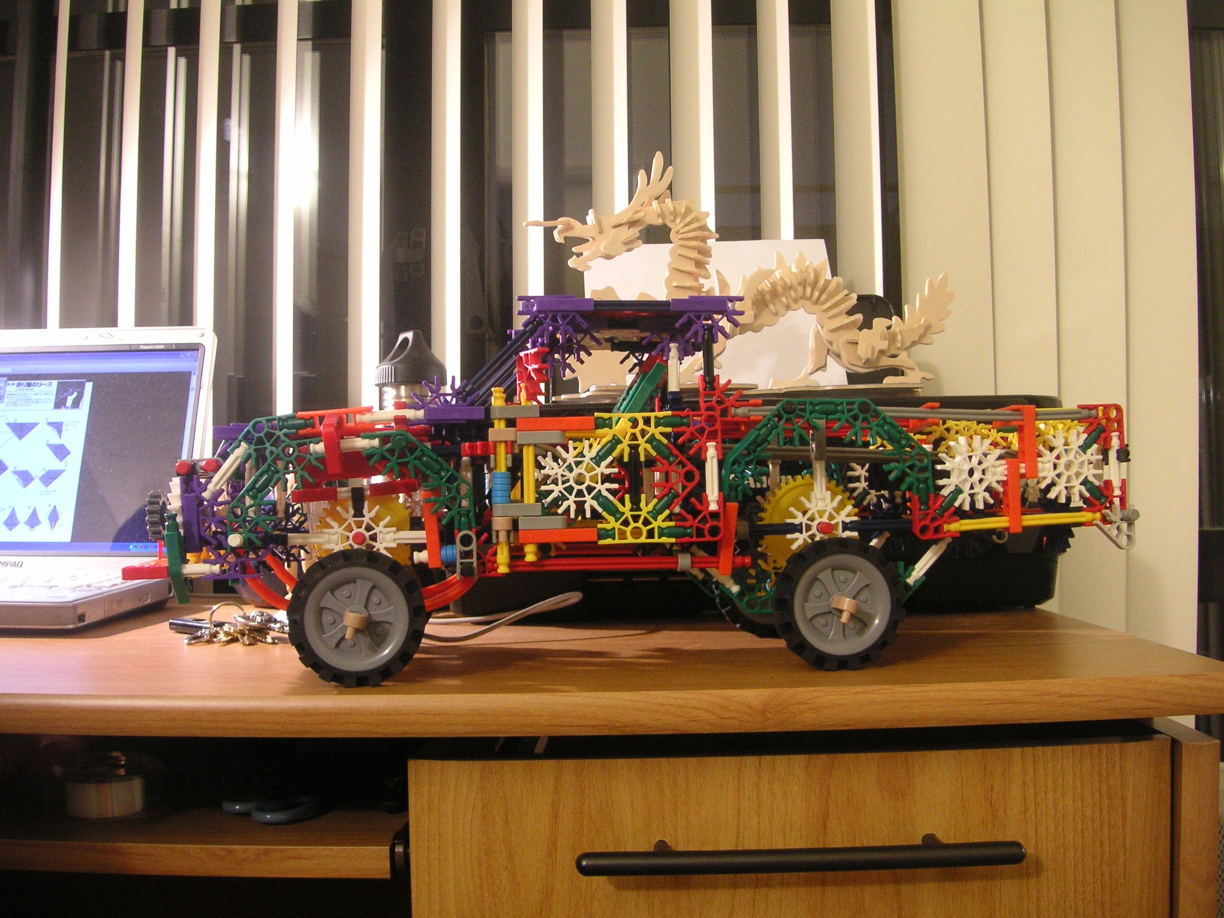 knex 4 wheel drive truck