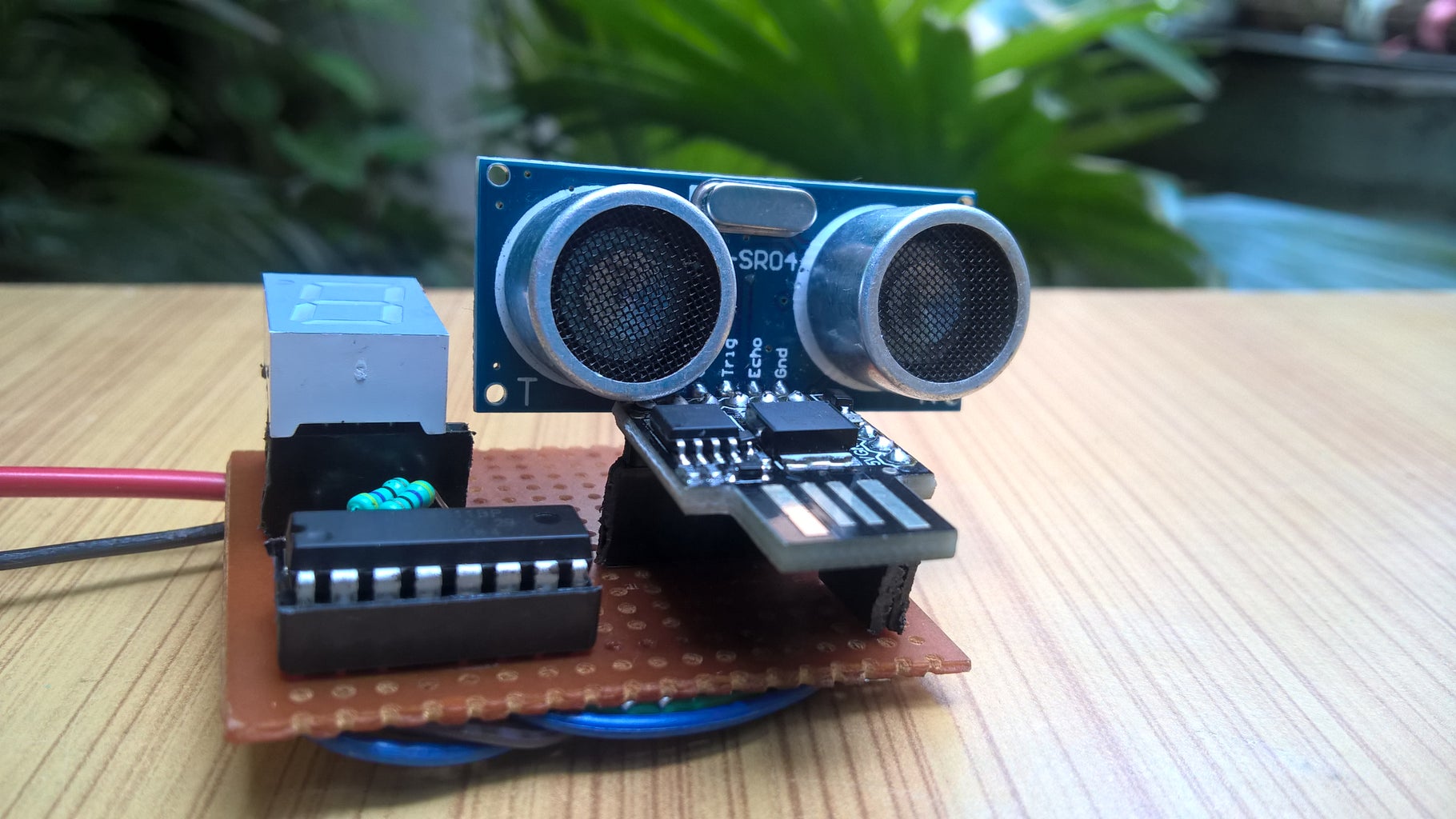 Ultrasonic Sensor Based Water Level Indicator : 7 Steps (with Pictures ...