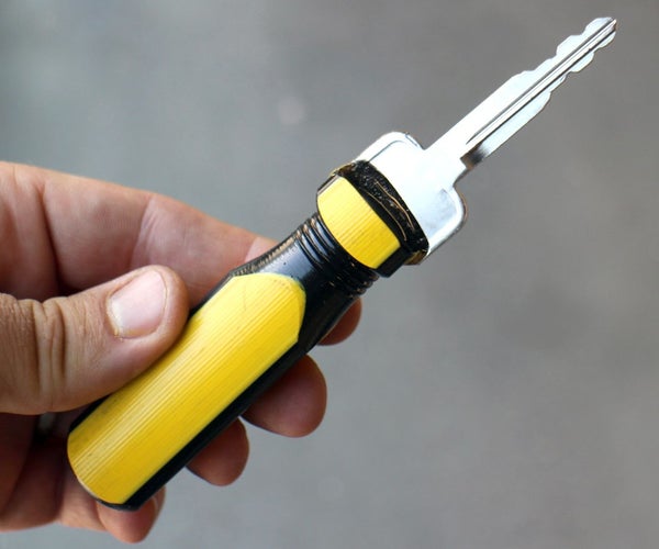 Screwdriver Car Key