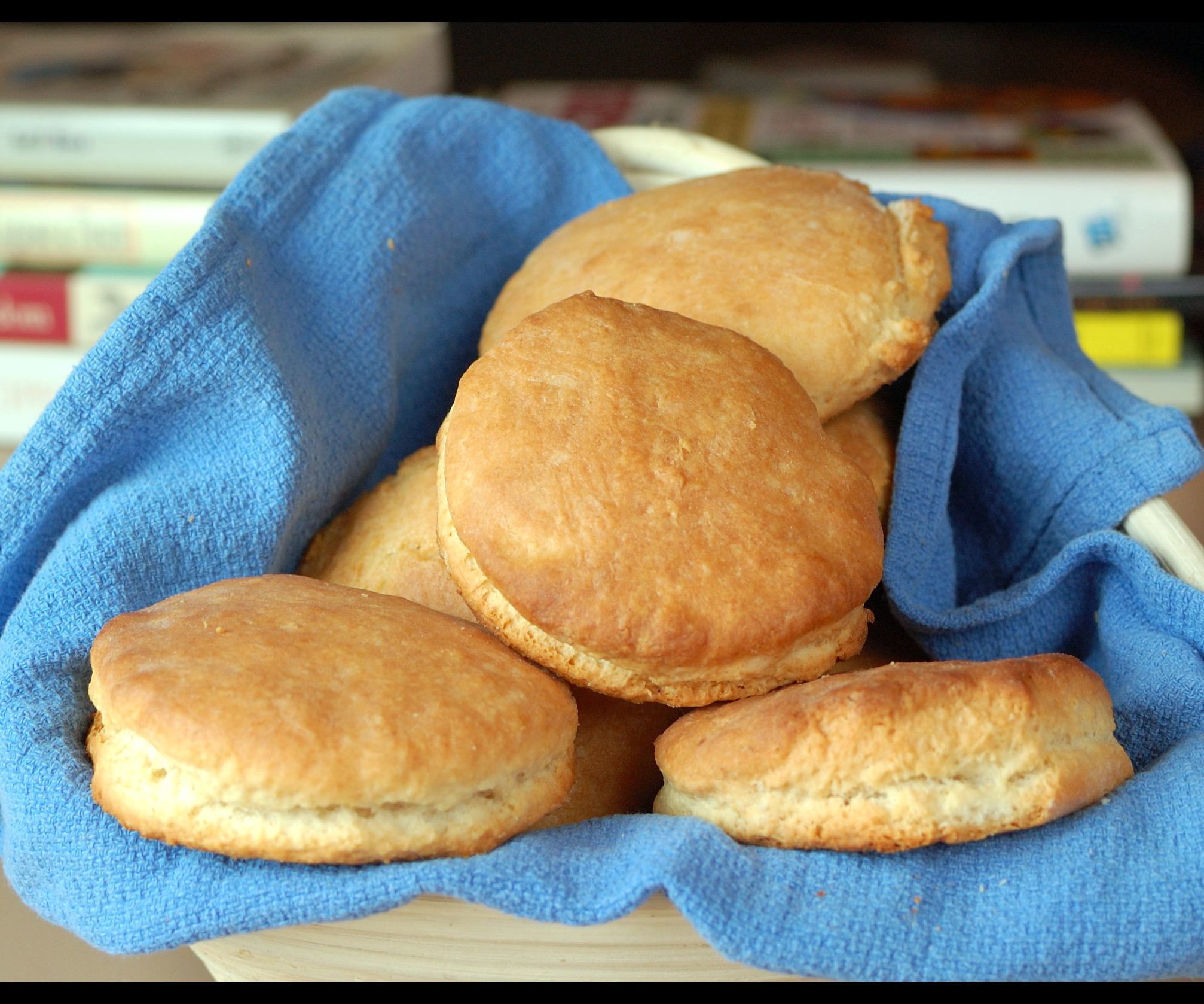 Southern Biscuits II Butter Topped 4 Steps (with Pictures