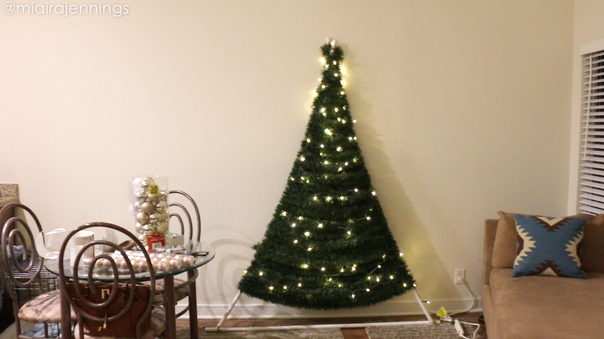 DIY SpaceSaving PVC Pipe Christmas Tree 9 Steps (with Pictures