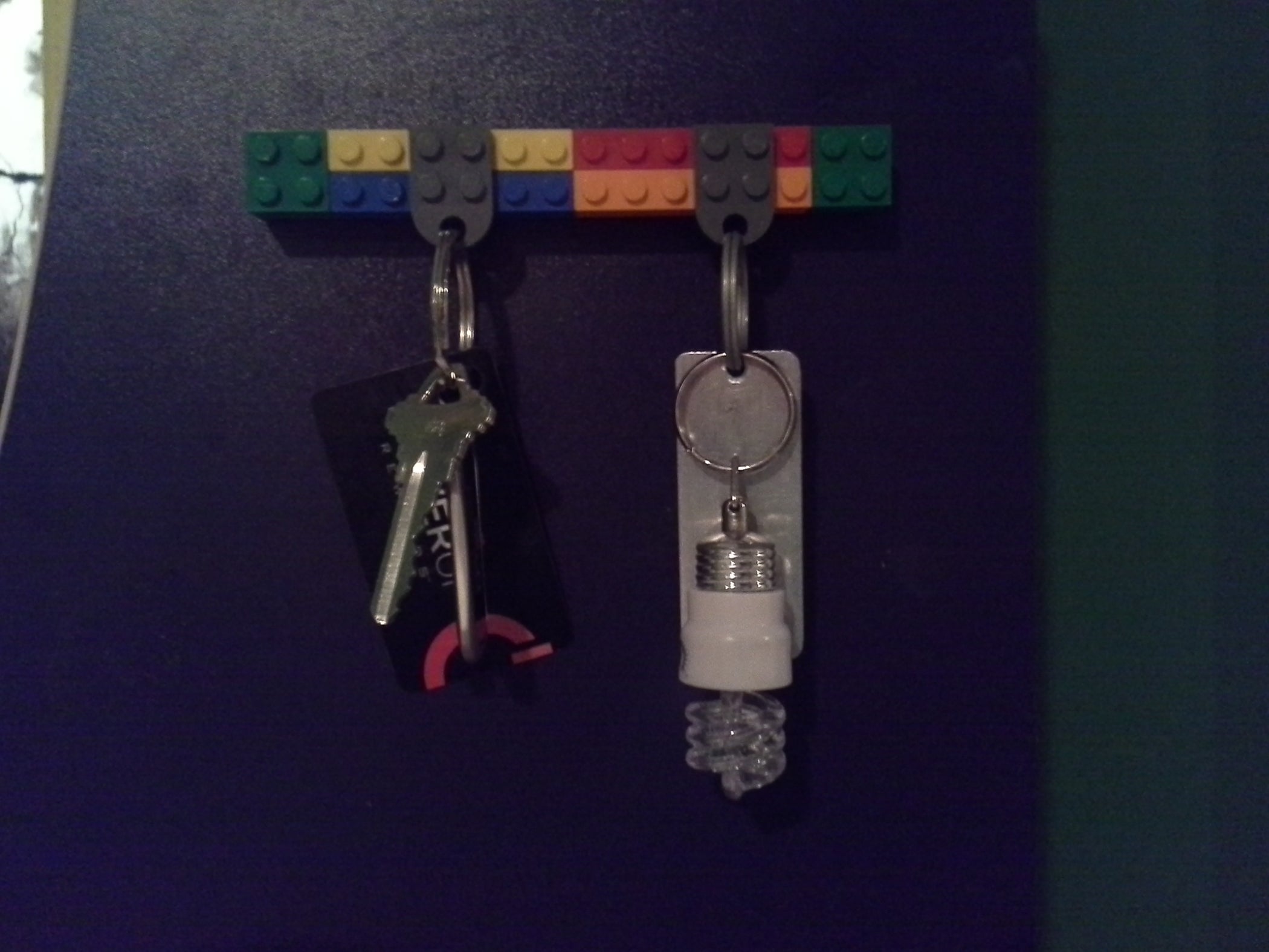 Simple LEGO Keyholder 7 Steps Instructables