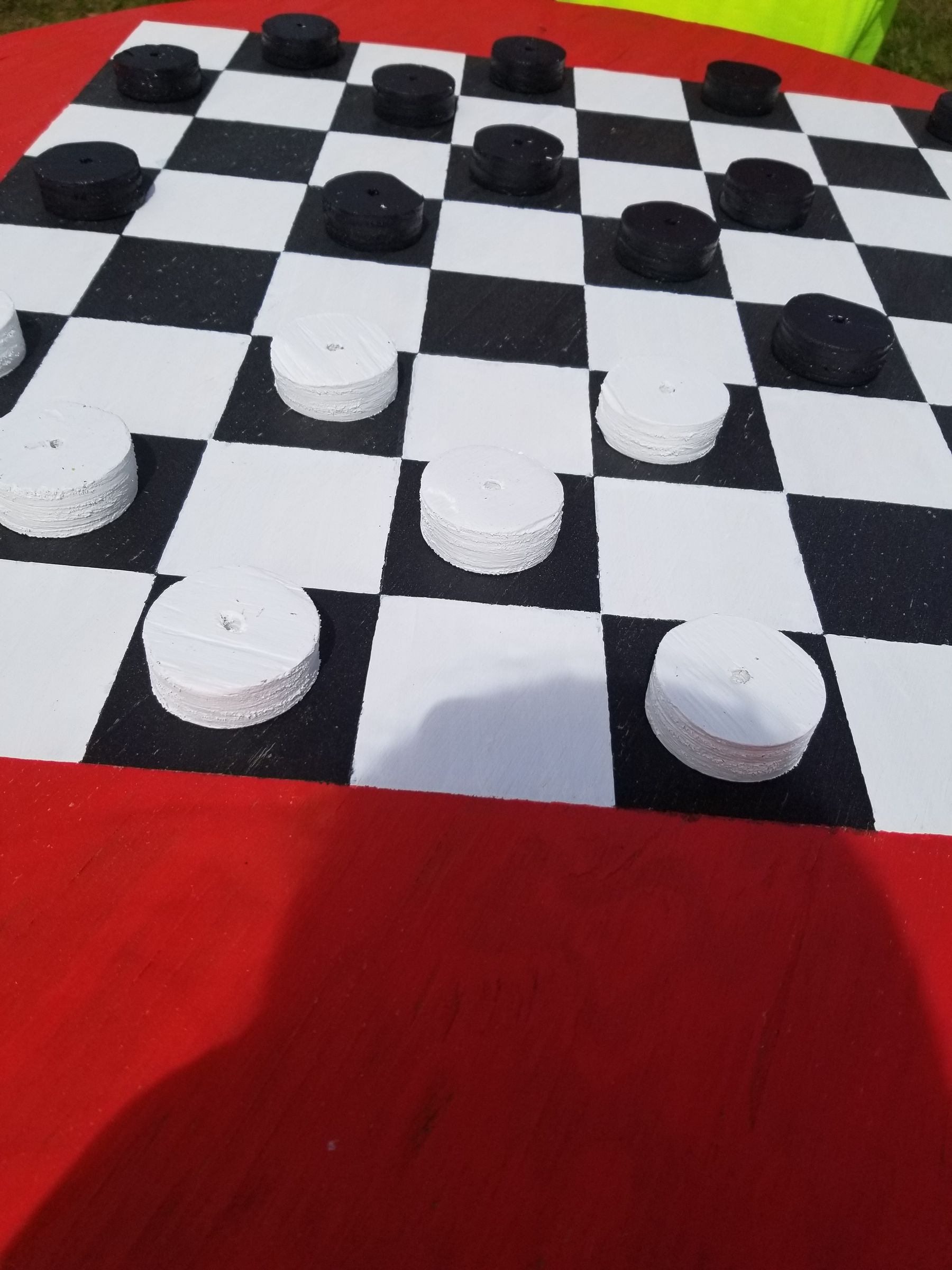 Outdoor Checkers/Chess Table 12 Steps (with Pictures) Instructables