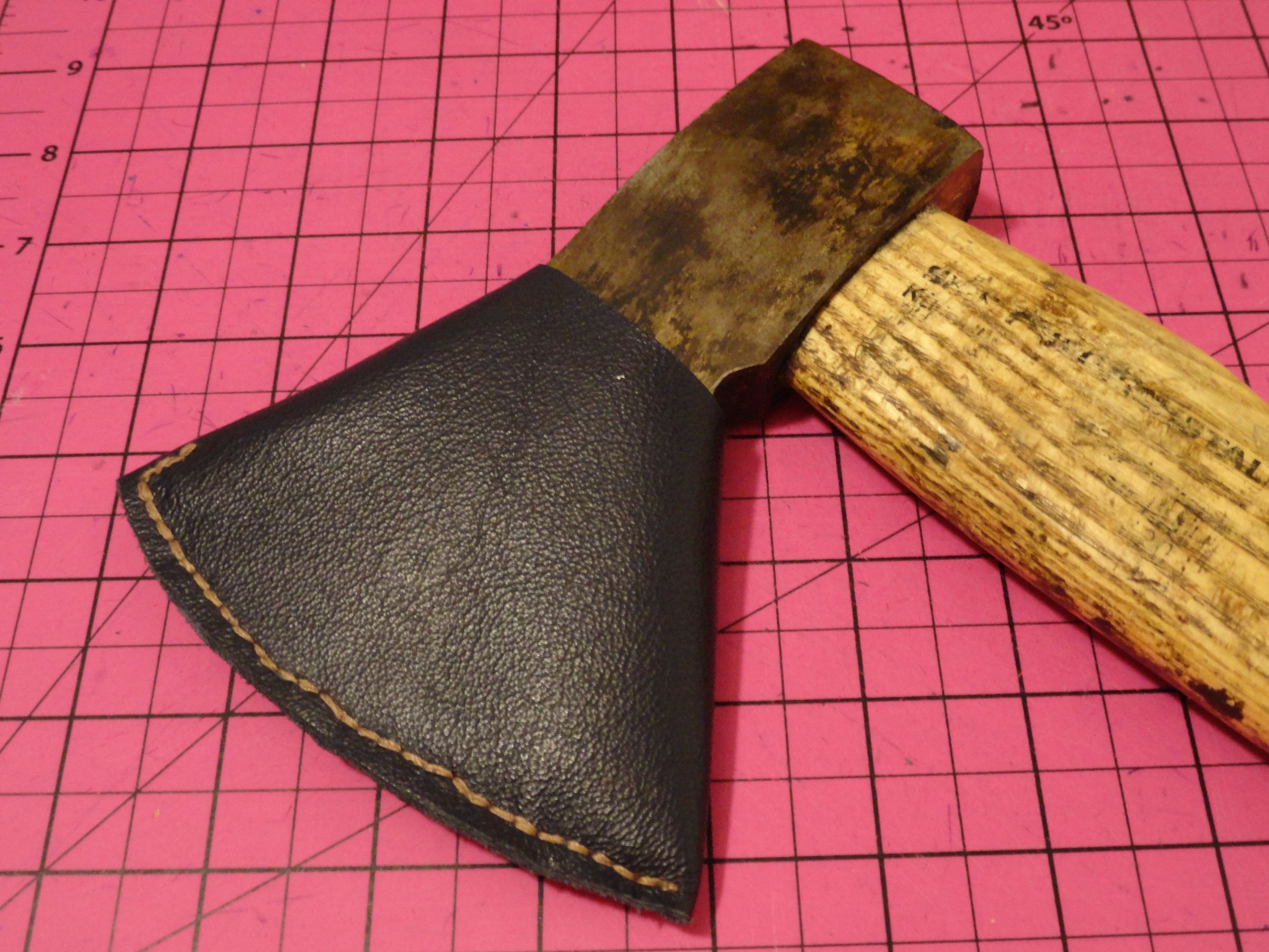 Leather Hatchet Sheath 9 Steps (with Pictures) Instructables