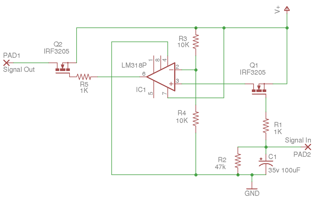 A Simple Time Delay Circuit : 3 Steps (with Pictures) Circuit Diagram