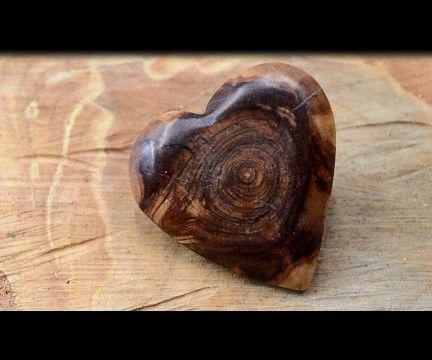a wooden heart DIY Project DIY Project Image