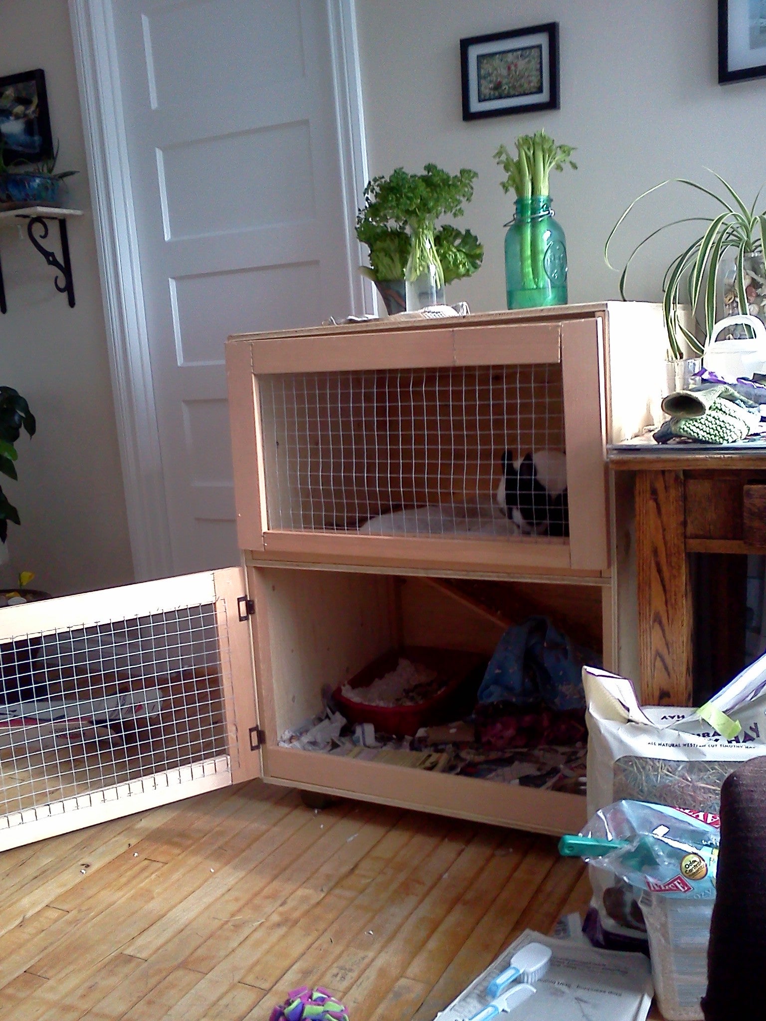 Build an Indoor Rabbit Cage 9 Steps (with Pictures) Instructables