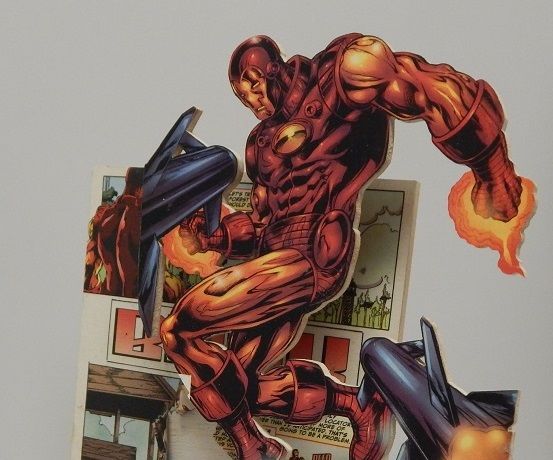 DIY guide for Comic Book Pop-Out Art with step-by-step instructions