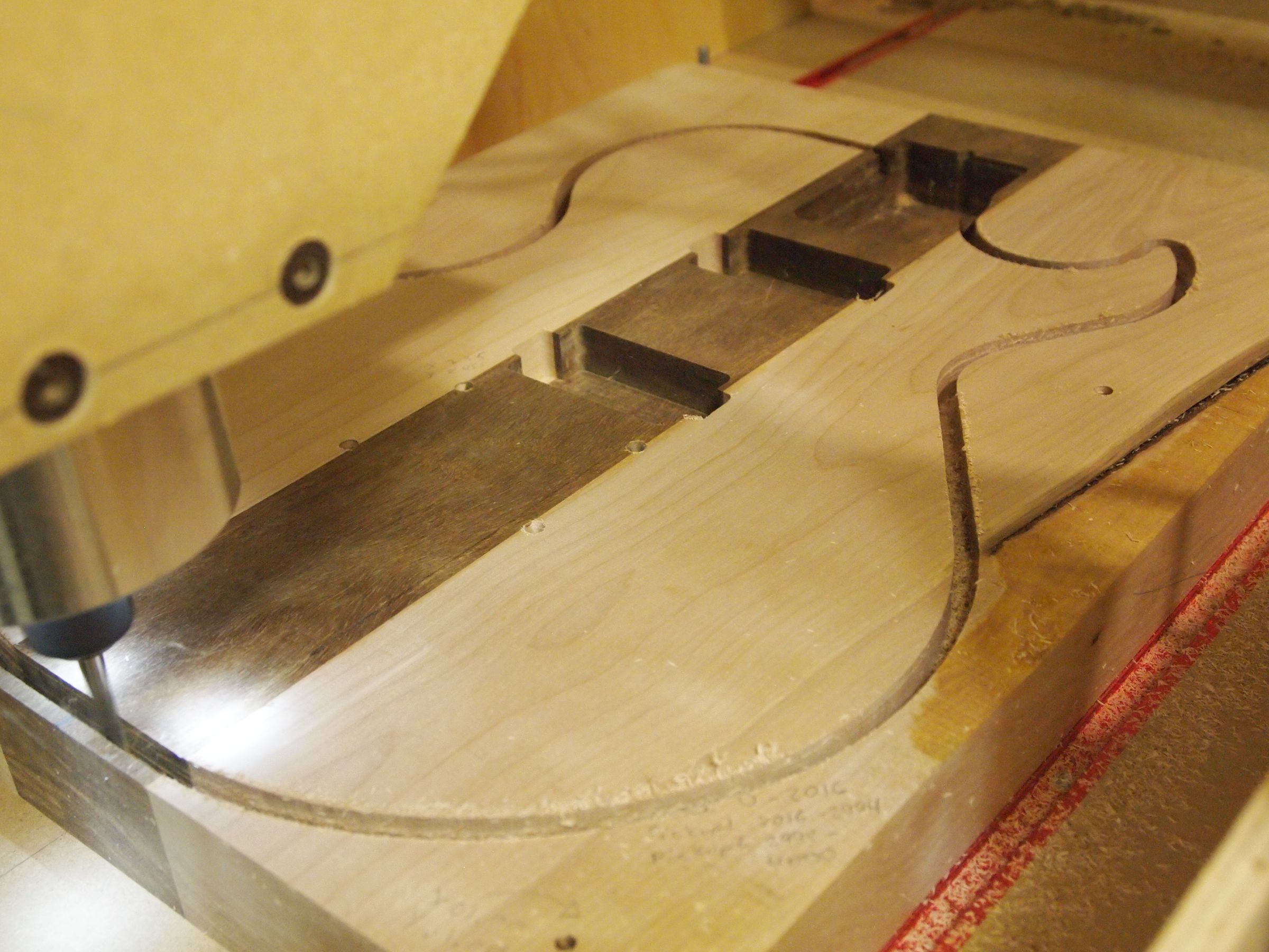 DIY Guitar With My Diy Cnc Router 9 Steps Instructables