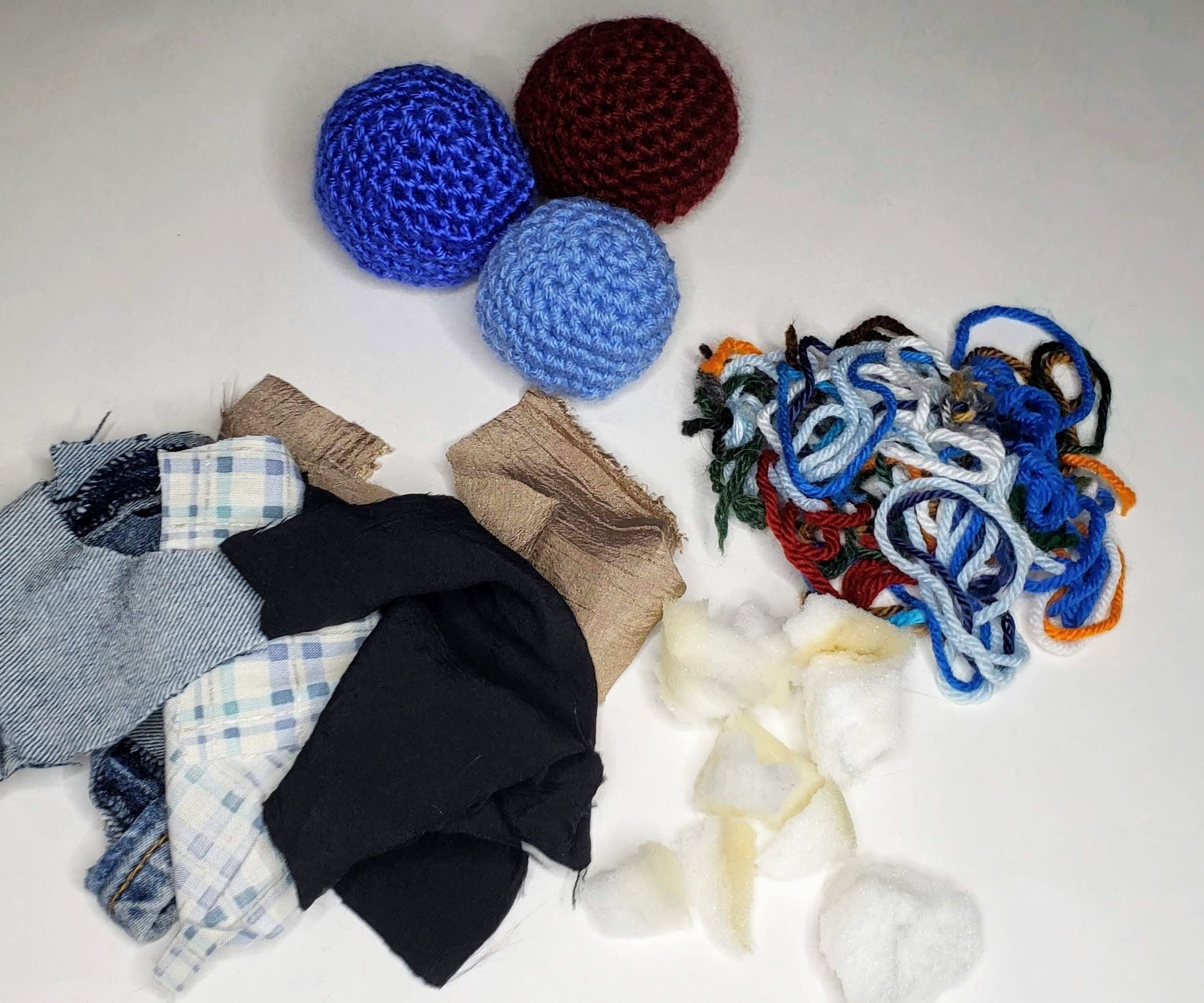 3 Scrap Substitues for Stuffing Toys 3 Steps Instructables