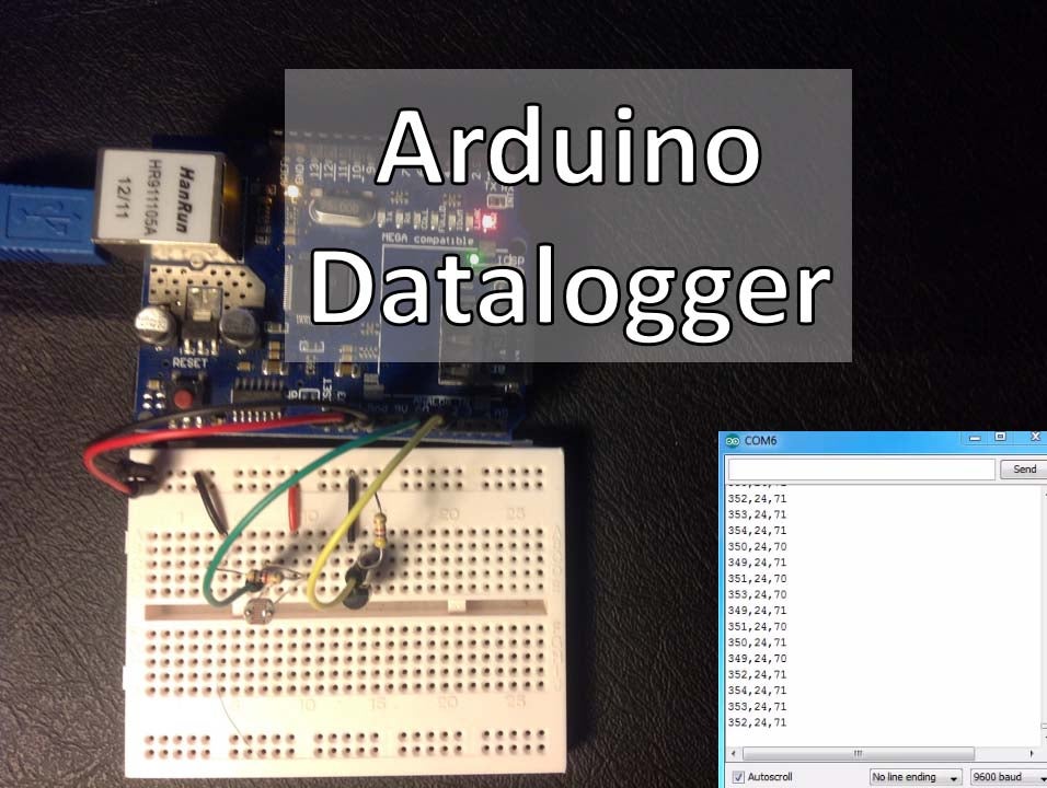 Arduino – Datalogger With Temperature Sensor and Photoresistor : 4 ...