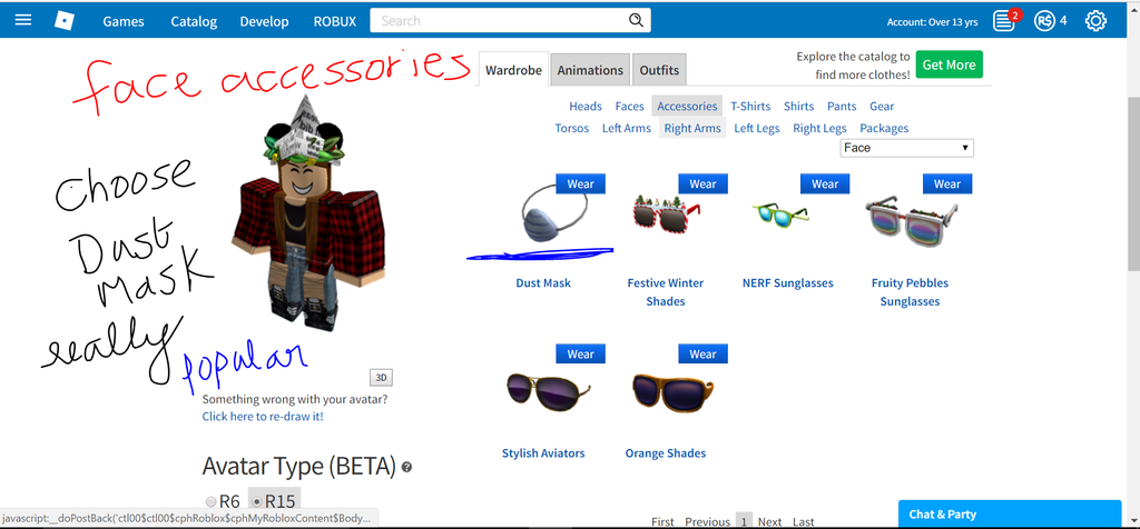 How To Look Popular In Roblox 9 Steps Instructables - how to make your own outfit in roblox