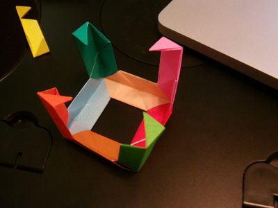 Open Cube Modular Origami : 7 Steps (with Pictures) - Instructables